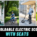 Best Foldable Electric Scooter with seat for Adults, street scooter header